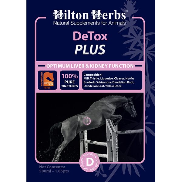 DeTox PLUS - front label